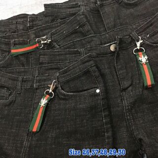 Quần jean muối tiêu co giãn