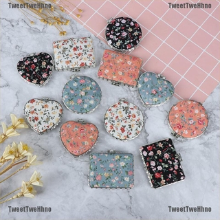 (Hàng Mới Về) Gương Trang Điểm Mini Bỏ Túi Phong Cách Vintage