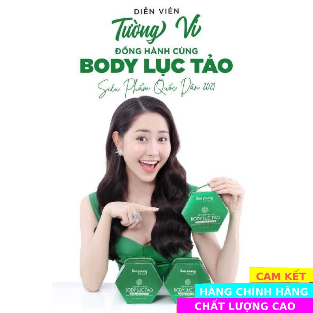 [CAM KẾT CHẤT LƯỢNG] - Kem Body Lục Tảo Soo Young Chính Hãng