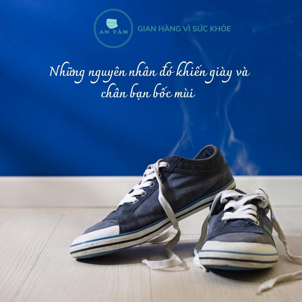 Khử Mùi Giày, Khử Mùi Hôi Chân Tinh Dầu Quế Triệt Tiêu Mùi Hôi Chỉ 3 Giây Sau Khi Xịt Chai 100ml