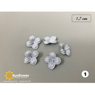 Set 10 cánh hoa nhí 1,5cm