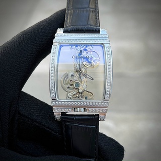 Đồng hồ nam corum lộ cơ 2 mặtt - automatic , mặt 40mm , chống nước- bảo hành 24 tháng