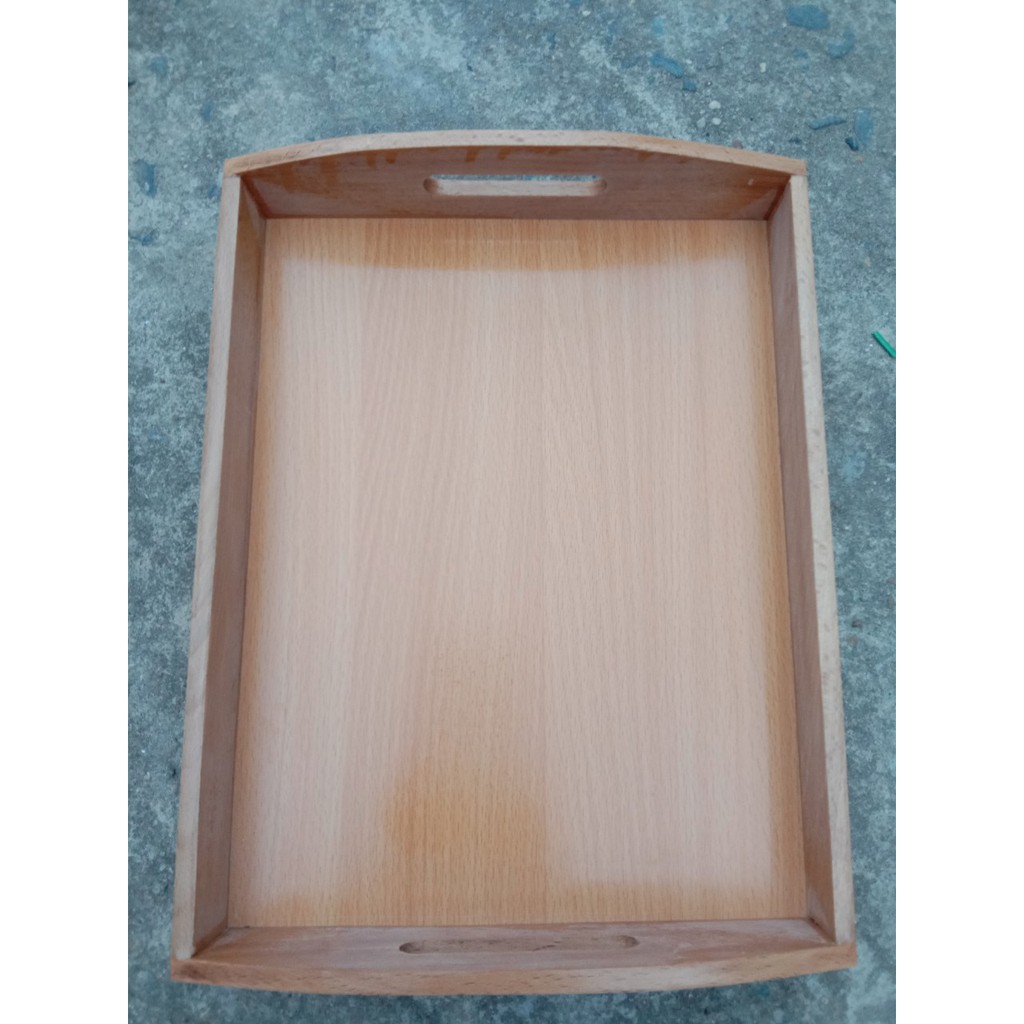 Khay gỗ đựng giáo cụ Montessori -3 kích cỡ