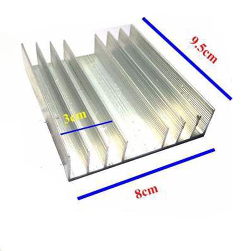 Tản Nhiệt Nhôm 8.5x10cm nhôm tản nhiệt giá rẻ