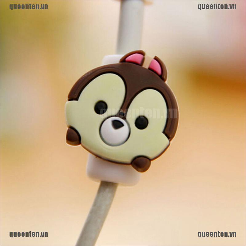 Phụ Kiện Bảo Vệ Đầu Dây Cáp Hình Hoạt Hình Đáng Yêu