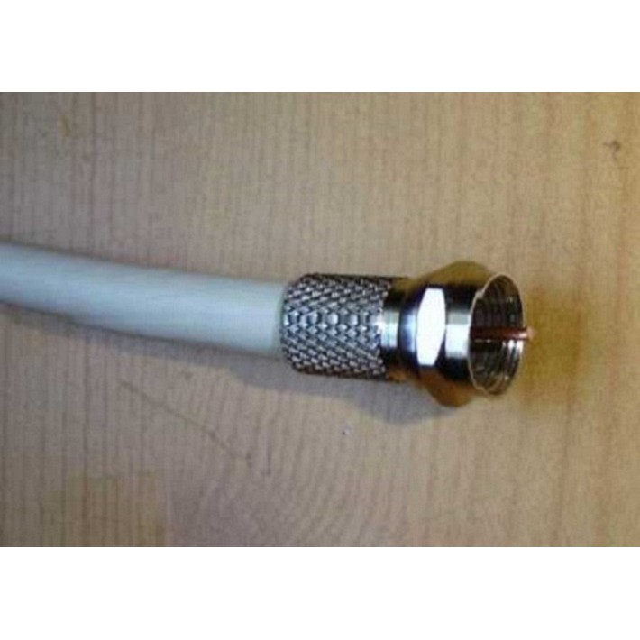 Dây cáp TV RG6 (5C-FB) 0.75OHM USA/JAPAN Standard cao cấp Sino ( làm sẵn 2 jack xoáy 5C ) - Điện Việt