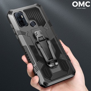 Ốp điện thoại chống sốc phối giá đỡ ẩn bảo vệ cho Oppo A53