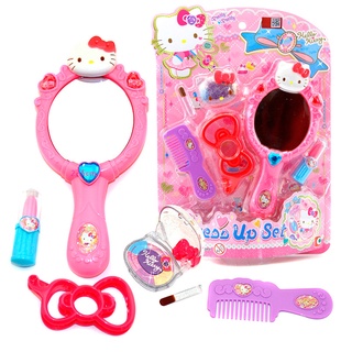 Dễ Thương (Hàng Mới Về) Bộ Đồ Chơi Trang Điểm Hello Kitty Cho Bé Gái