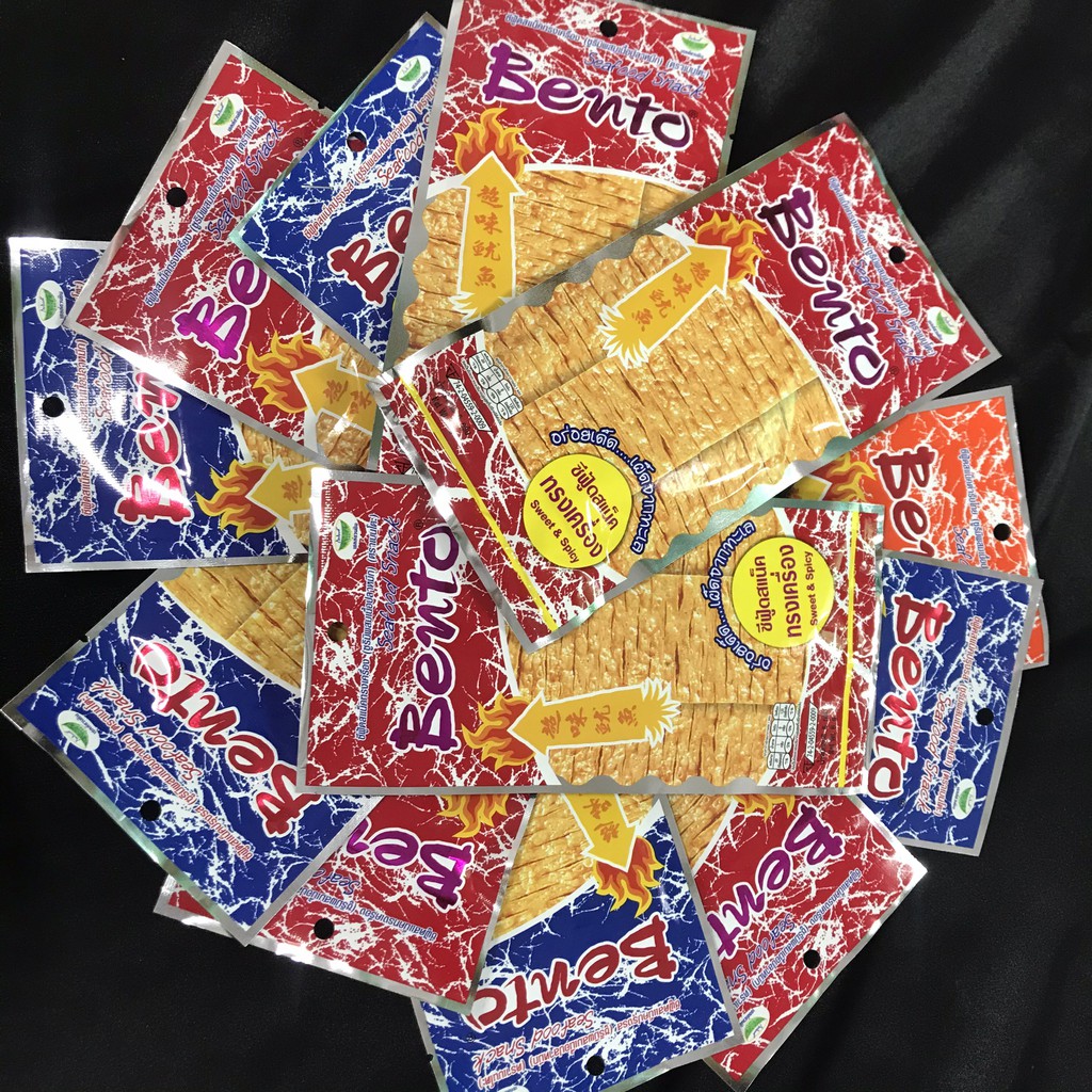 Mực bento Thái Lan