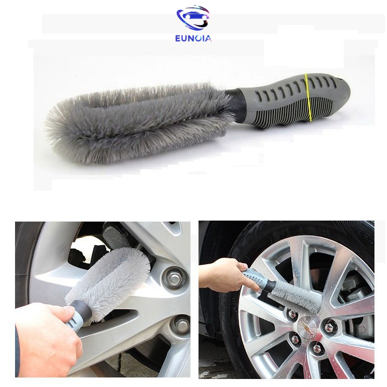 COMBO CHỔI CỌ RỬA VÀNH LAZALANG + BÀN CHẢI VỆ SINH BÁNH XE CHUYÊN NGHIỆP