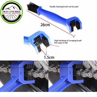 Bàn chải vệ sinh sên xích líp xe đạp - Cọ vệ sinh sên xích