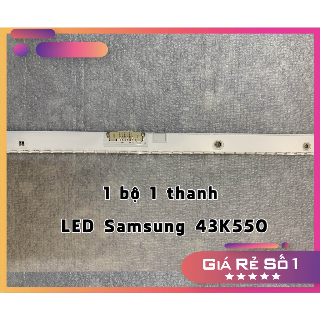 Thanh LED Tivi samsung 43k5500 - Lắp zin tivi 43k5500  - 1 bộ 1 thanh LED viền ( LED mới 100% nhà máy )