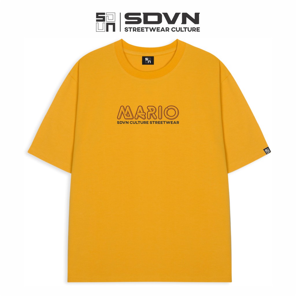 Áo Thun Cotton Unisex SDVN Mario