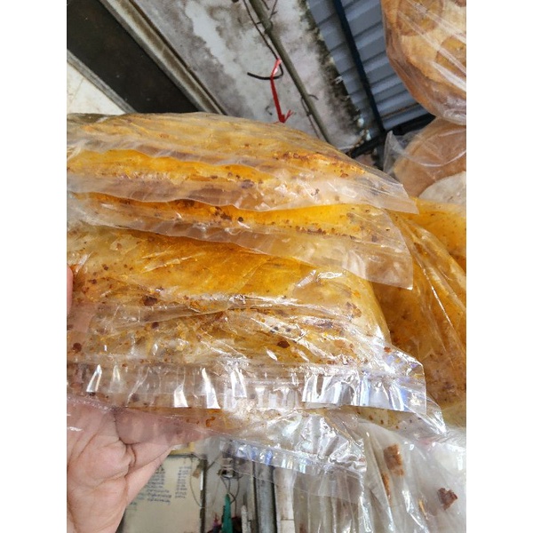 Bánh tráng xì ke 10 bịch nhỏ siêu cay Bánh tráng Ngân Hà