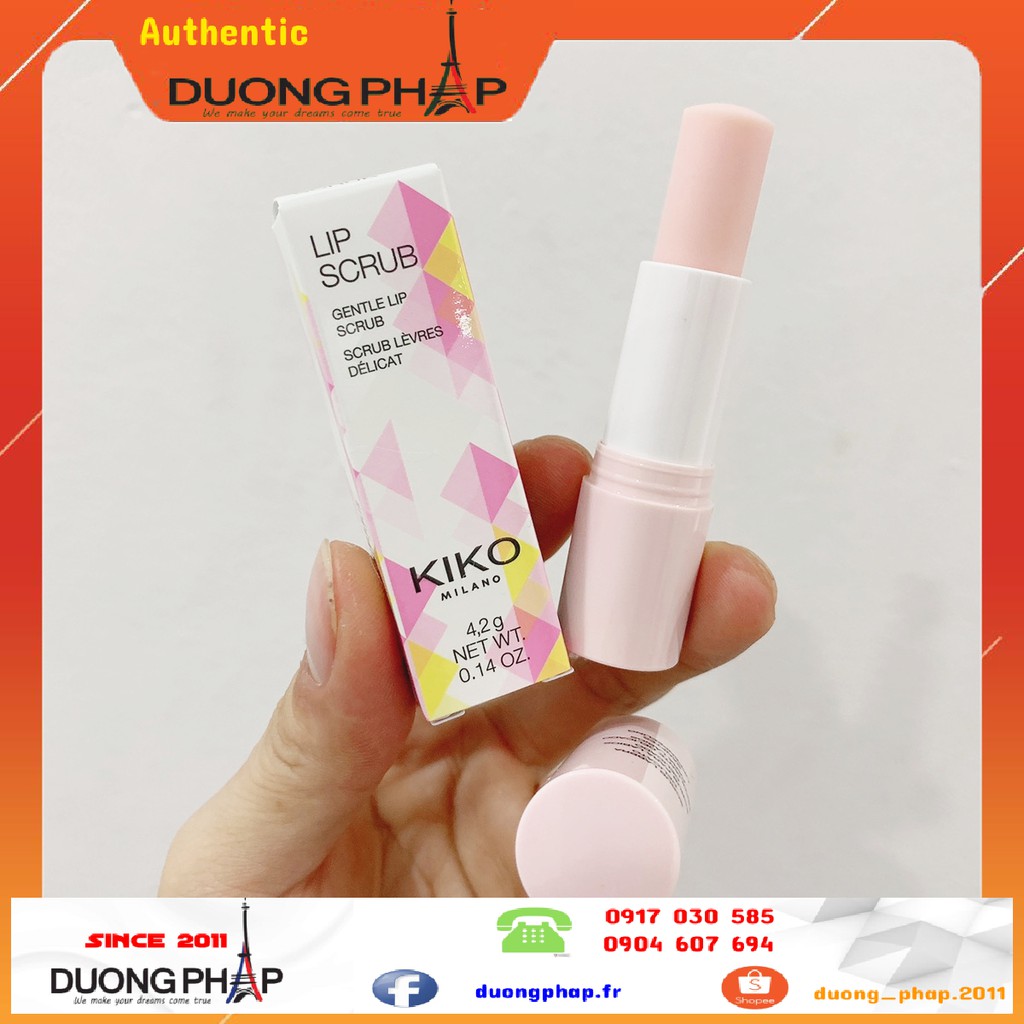 Tẩy da chết môi KiKo 4.2g