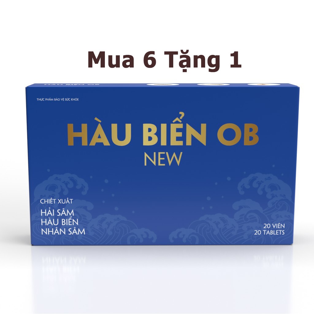 [Mua 6 tặng 1] Tinh Chất Hàu Biển OB - Hỗ Trợ Xuất Tinh Sớm, Sinh Lý Nam Hộp 30 Viên