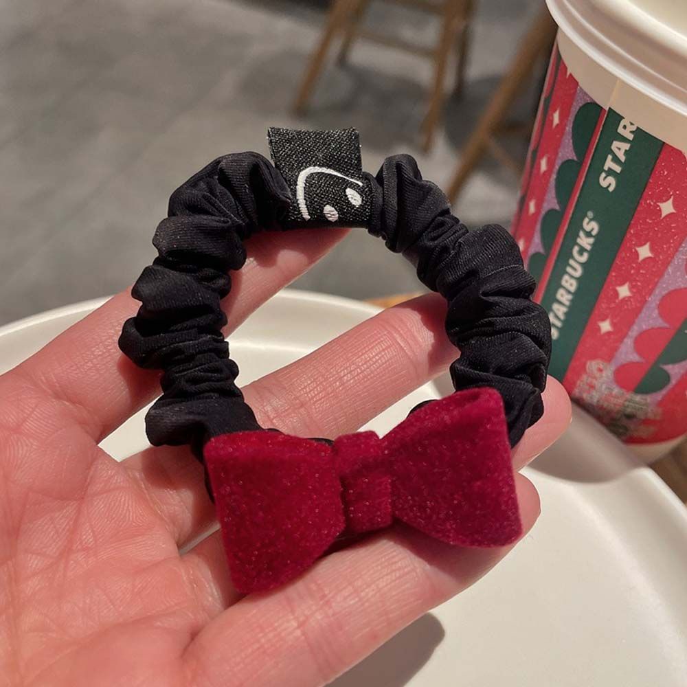 Kẹp tóc nơ bằng nhung phong cách Hàn Quốc thời trang cho bé gái 2LIFE