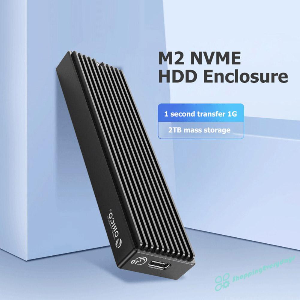 ORICO Vỏ Ổ Cứng Ngoài Sv Orico M2Pv-C3 Type-C M.2 Nvme Ssd Usb3.1 10gbps