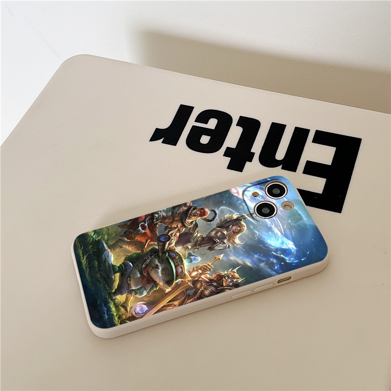 Ốp lưng điện thoại iphone mềm in hình League of Legends LOL cho Iphone 11 Pro Max Pro 11 XS MAX XR X 7 8 6 6s BVC