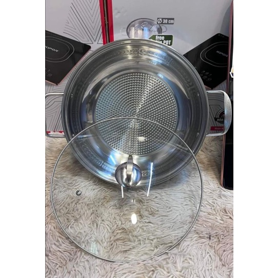BẾP TỪ ĐƠN KIPOR KP- ID855 MẪU MỚI CÔNG SUẤT 2000W TẶNG KÈM NỒI LẨU SIÊU TO SIZE 30