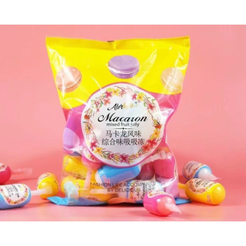 Sẵn thạch minion-macaroon