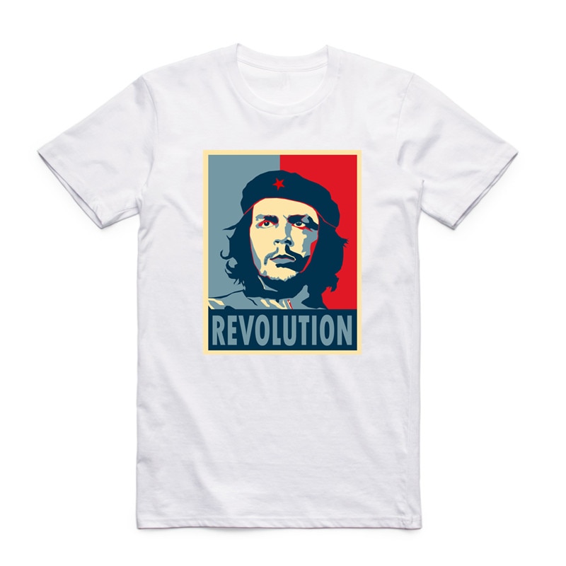 Áo Thun Tay Ngắn Cổ Tròn In Họa Tiết Cuba Kuba Avana Revolution Fidel Castro Che Guevara Communist