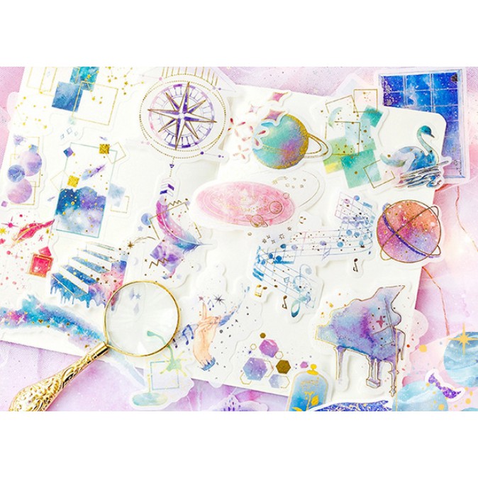 Bộ 60 sticker mộng mơ siêu dễ thương [070]