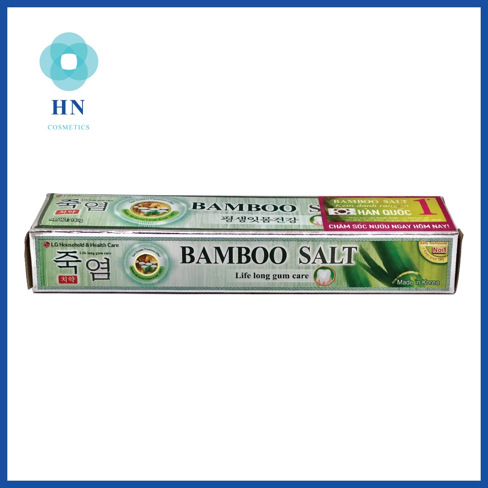 Kem Đánh Răng muối tre Hàn Quốc Bamboo Salt 140g