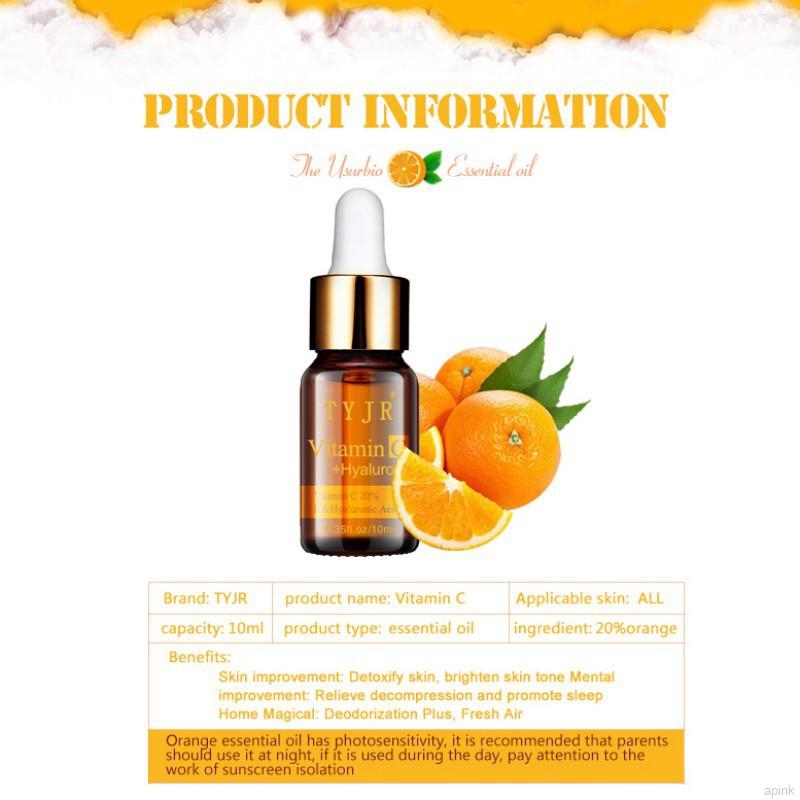 Àng mới về] Serum vitamin C/ Hyaluronic Acid dưỡng ẩm loại bỏ tàn nhang và đốm đen trên mặt