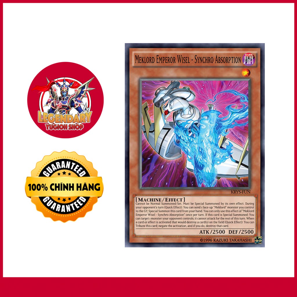Meklord Emperor Wisel - Synchro Absorption