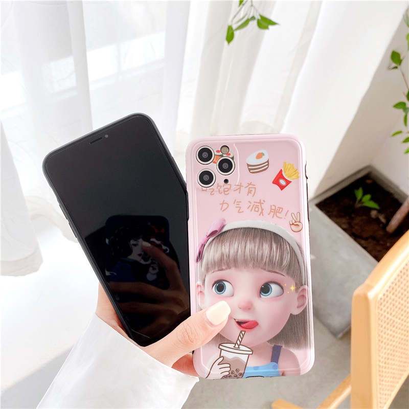 Ốp lưng iphone Baby Snack IMD dày dặn viền nổi 5/5s/6/6plus/6s/6splus/7/7plus/8/8plus/x/xr/xs/11/12/pro/max/plus/promax | BigBuy360 - bigbuy360.vn