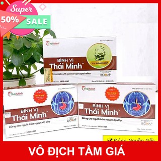 BÌNH VỊ THÁI MINH – Hỗ trợ giảm đau dạ dày, trào ngược và viêm loét dạ dày (hộp 20 viên)