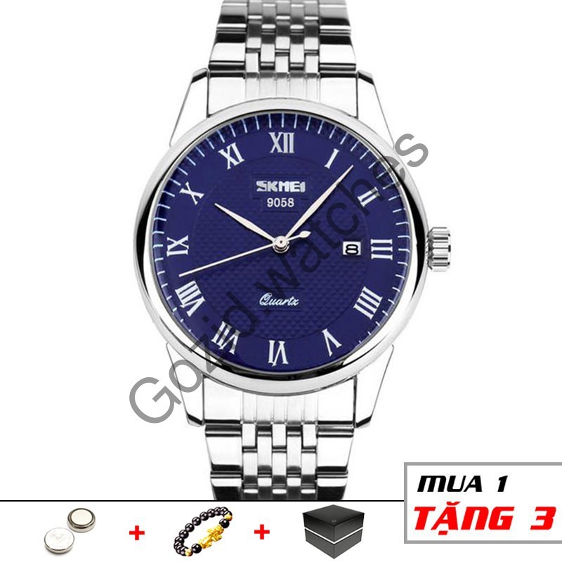 Đồng hồ nam dây thép cao cấp không gỉ chống nước siêu bền SKMEI SM21 -Gozid.watches | WebRaoVat - webraovat.net.vn