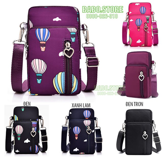 Túi đeo chéo nữ mini nhỏ xinh, cá tính, dễ thương nhiều ngăn đựng điện thoại, đi chơi, chống nước hiệu quả đẹp, giá rẻ