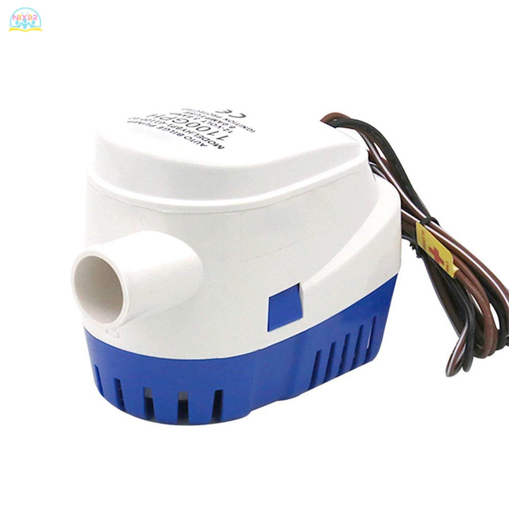 Máy Bơm Nước Chìm Tự Động 12V 1100GBH 12V 1100GBH Bilge Có Công Tắc Phao Nổi