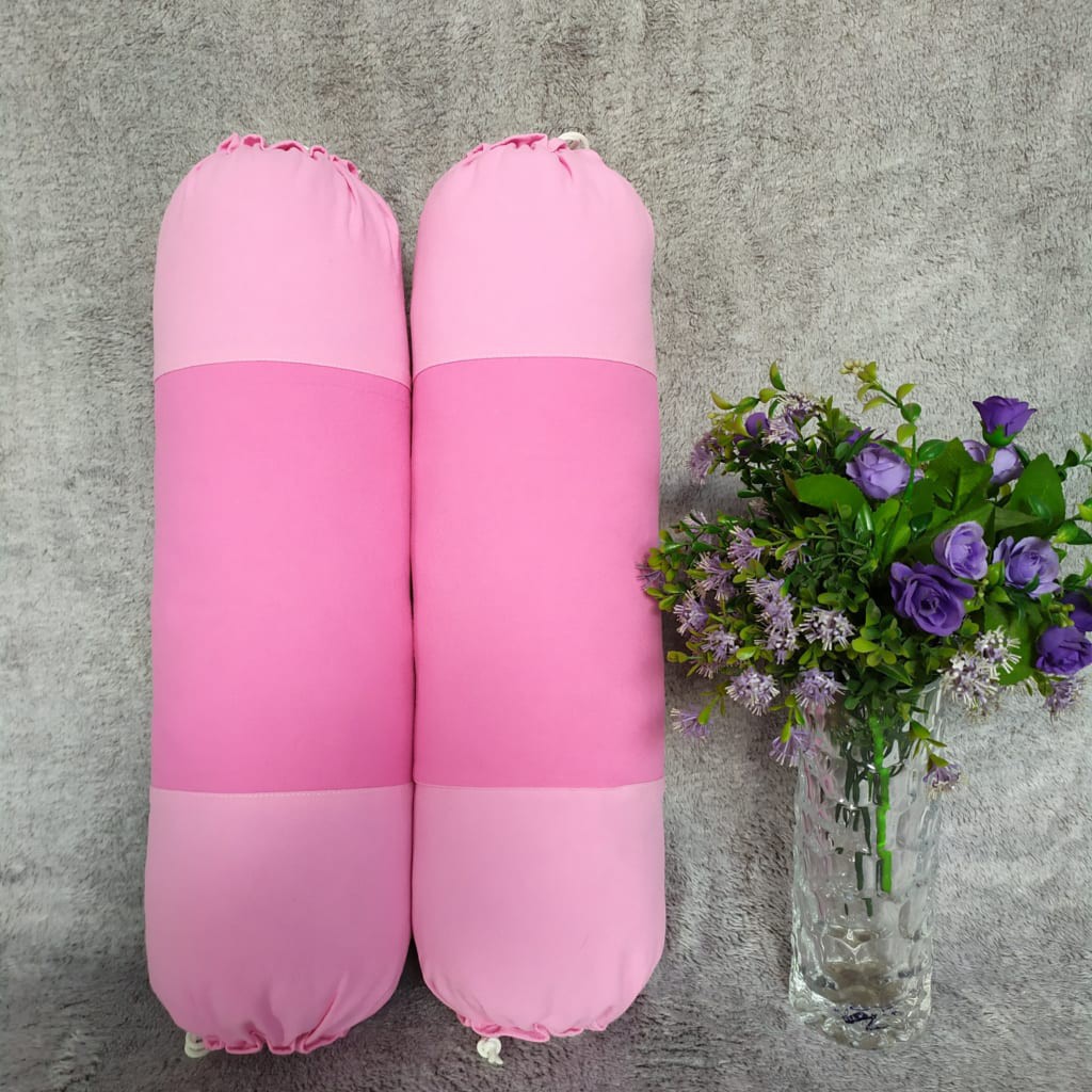 Cặp gối ôm cho bé vải cara 50x20cm kim home