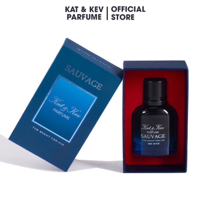 Nước Hoa Cao Cấp KAT&amp;KEV SAUVAGE Nam Tính 60ml