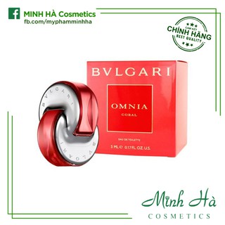 [Mini 5ml] Nước hoa nữ Bvlgari Omnia Coral