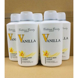 Sữa dưỡng thể Vanilla Hand And Body Lotion Bettina Barty 500ml