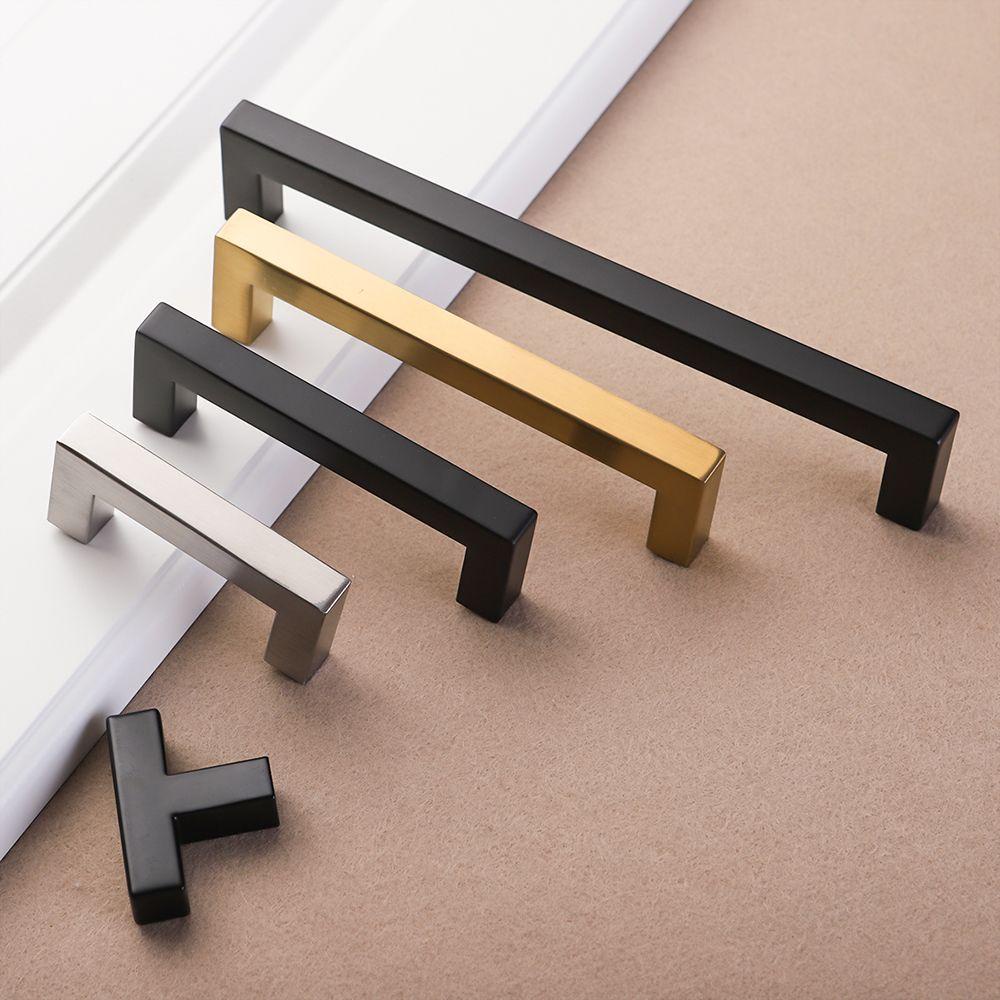 Tay Nắm Cửa Tủ Bằng Thép Không Gỉ Tiện Dụng Chất Lượng Cao