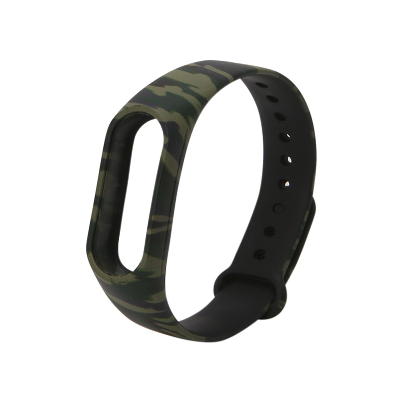 Dây Đeo Thay Thế Bằng Silicone Chống Nước &amp; Mồ Hôi Cho Vòng Tay Thông Minh Xiaomi Mi Band 2