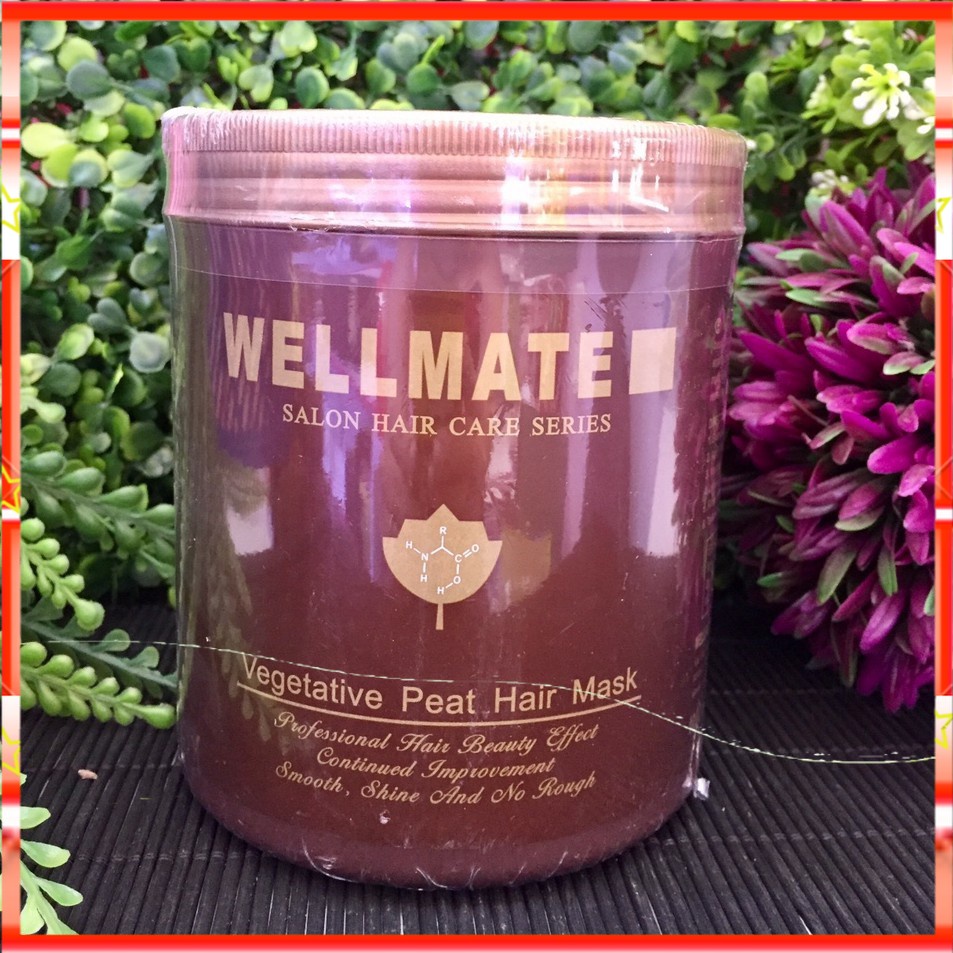 Kem Ủ Tóc Siêu Mềm Mượt Wellmate Salon Hair Care 1000ml