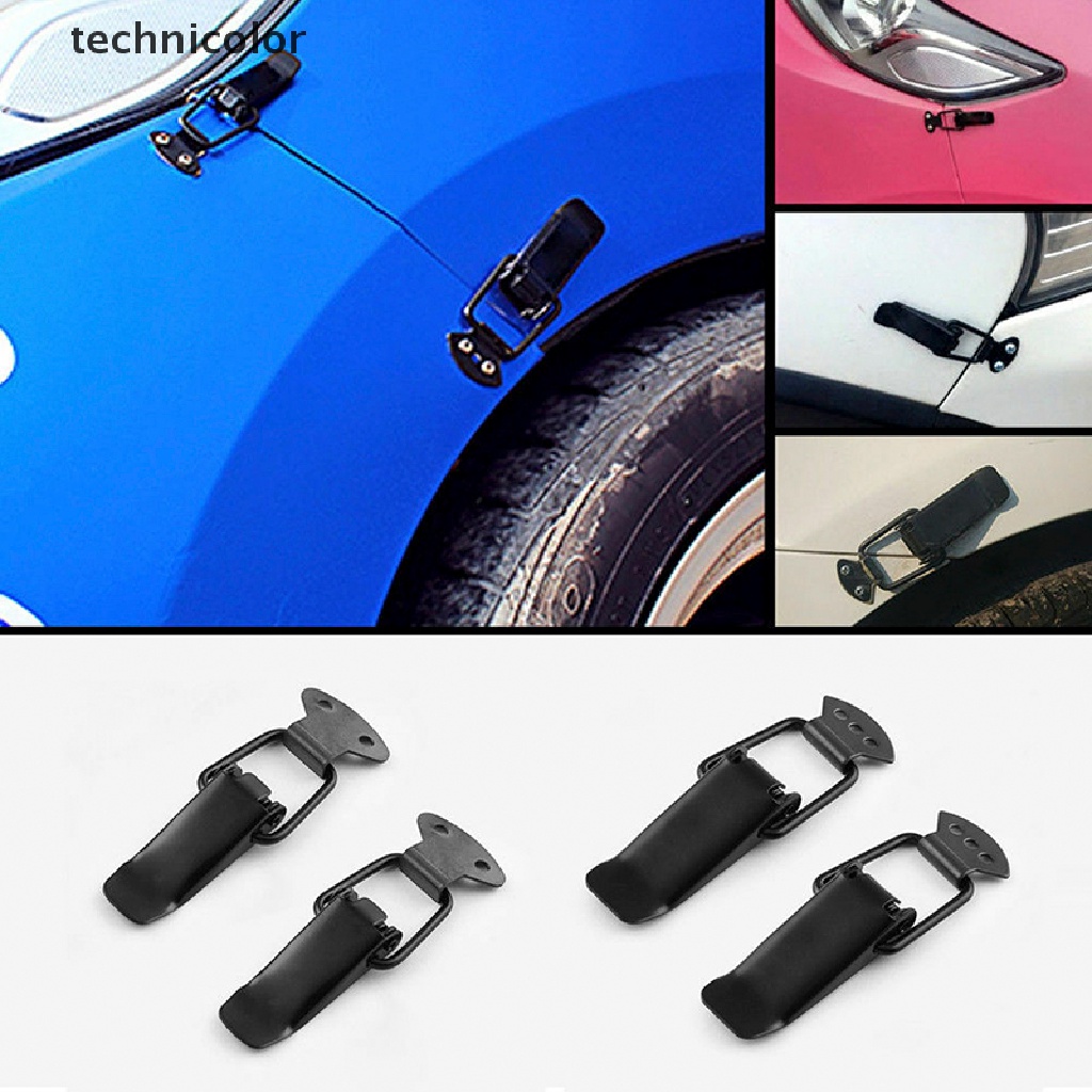 Set 2 Kẹp Khóa Tháo Lắp Nhanh An Toàn Thông Dụng Cho Xe Hơi / Xe Tải