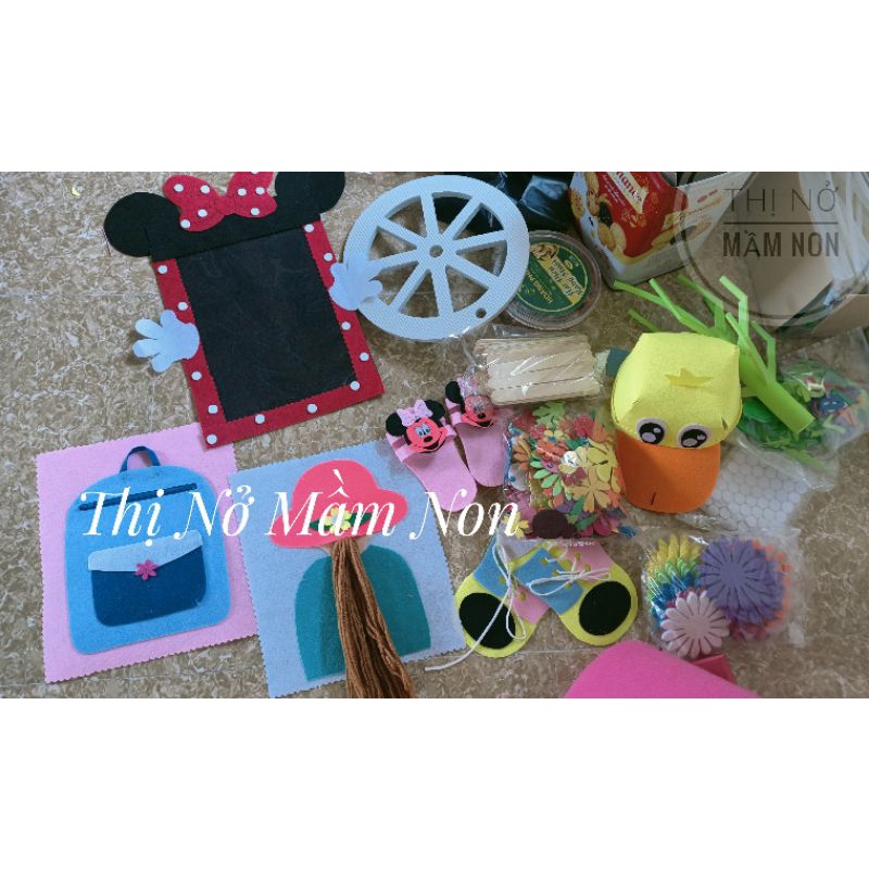 Bộ 6 kỹ năng cho bé, góc kỹ năng mầm non