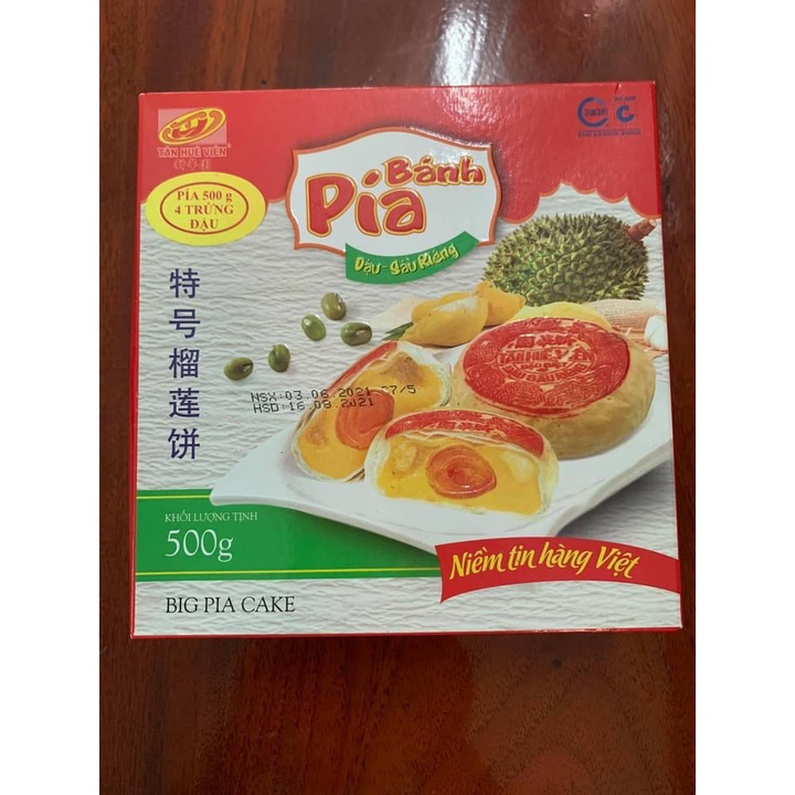 Bánh Pía Tân Huê Viên 4 Trứng Muối 550g
