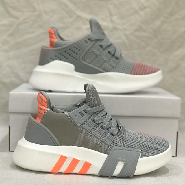 FREESHIP giày thể thao EQT xám cam