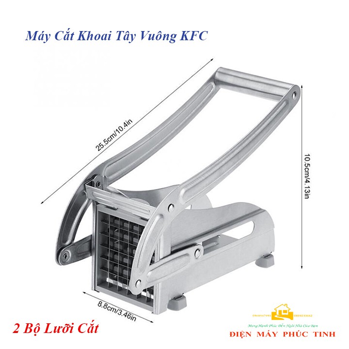 Máy Cắt Khoai Tây Vuông KFC