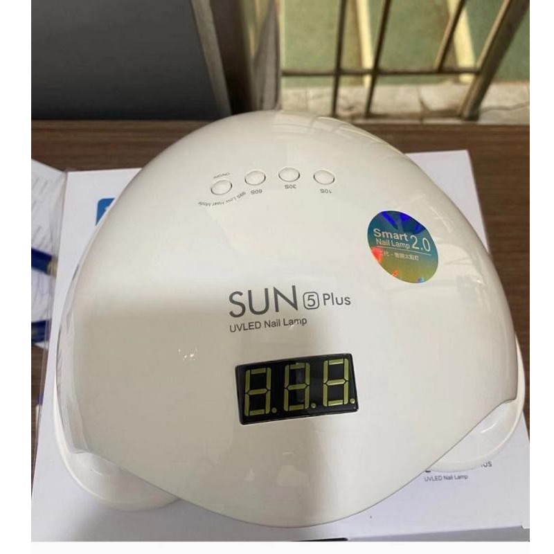 Máy hơ gel sun 5 plus Tem xanh