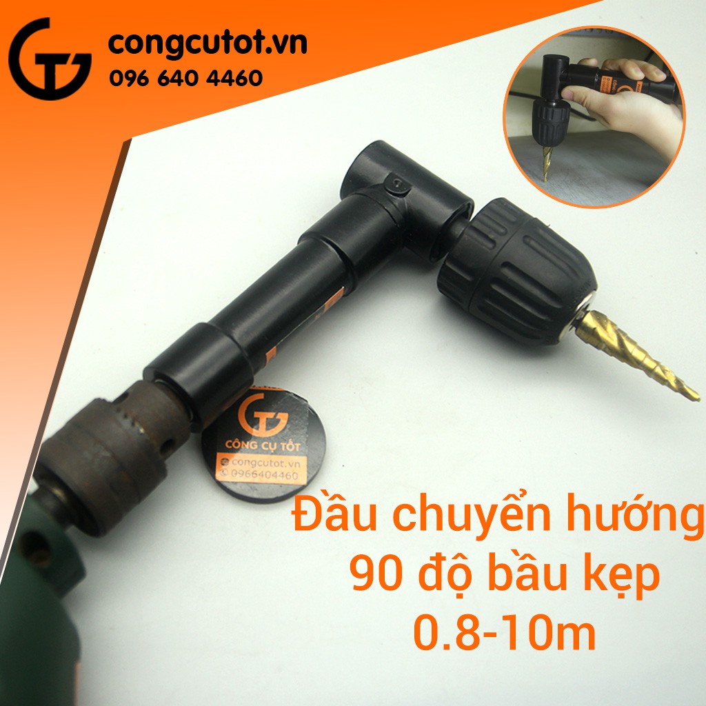 Đầu chuyển hướng mũi khoan, mũi bắt vít thay nhanh