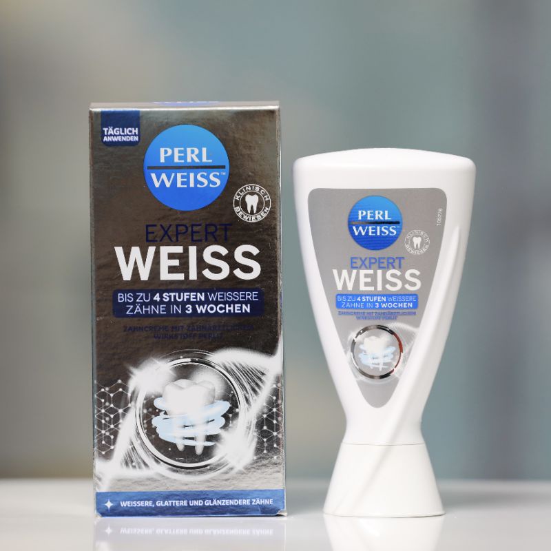 Hàng Đức KEM ĐÁNH RĂNG PERL WEISS - SIÊU TẨY TRẮNG RĂNG